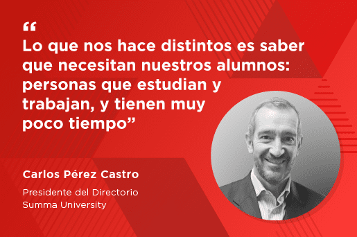 Entrevista en El Mundo a Carlos Pérez Castro, presidente de IEP y del Grupo Summa Education